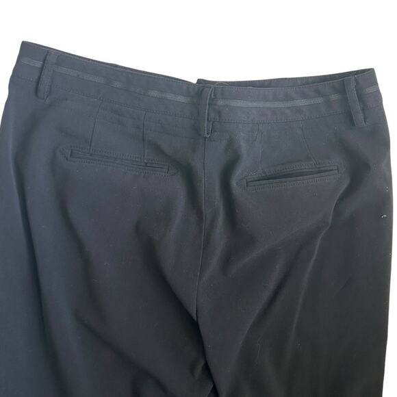 Larry Levine Women Pants 10 Black Classic Business Casual Stretch Minimalistic - Picture 4 of 10